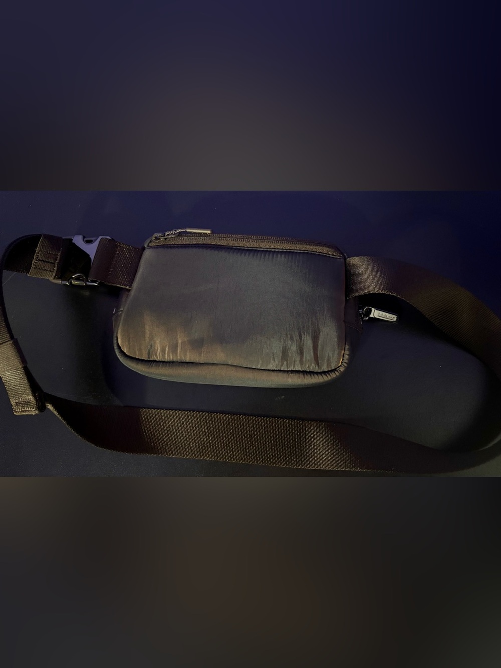 Lululemon Wunder Puff Iridescent Everywhere Belt Bag 1L - Heathered Espresso - Picture 10 of 15